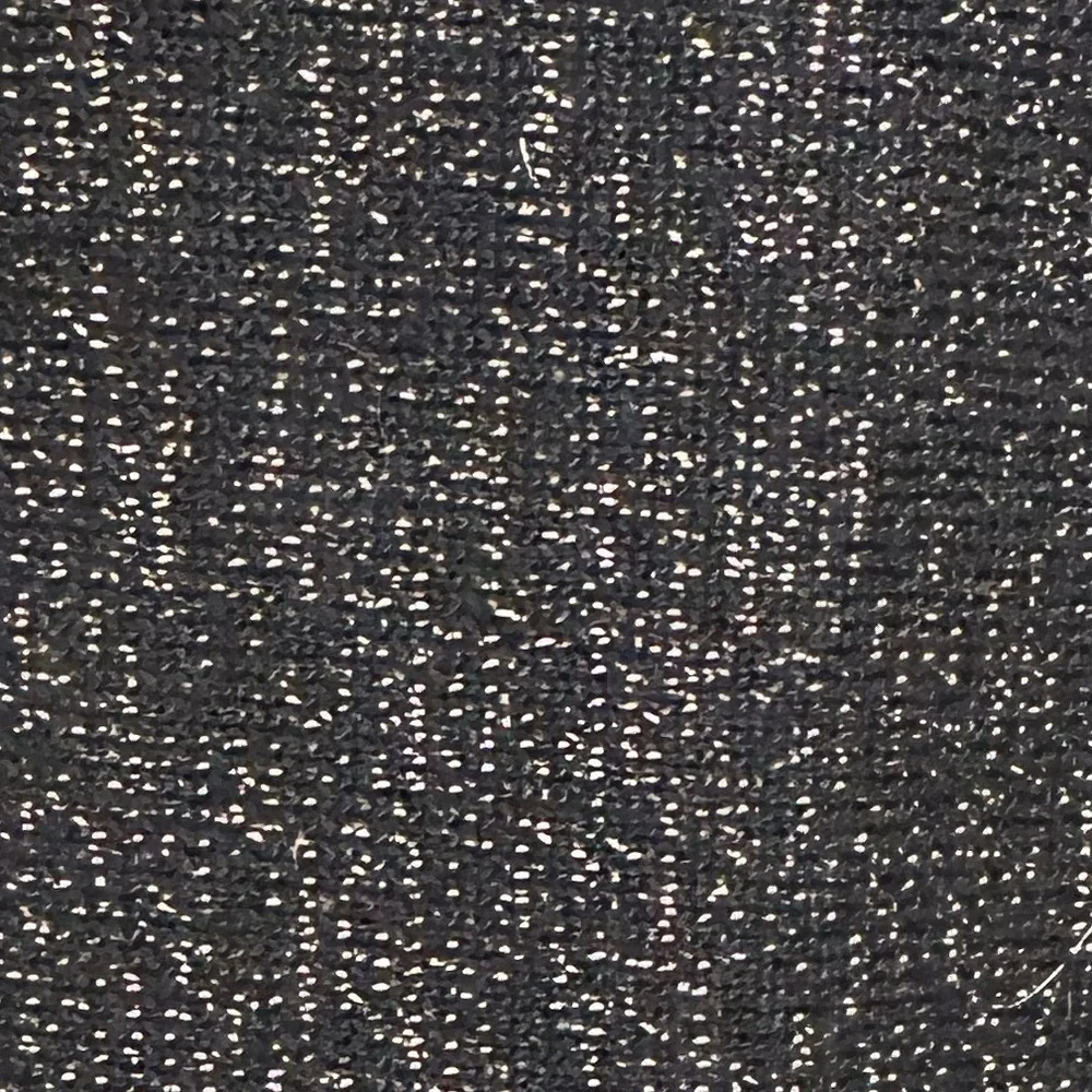 MICHAEL KORS size LARGE Elegant Black Sweater with sparkling GOLD.